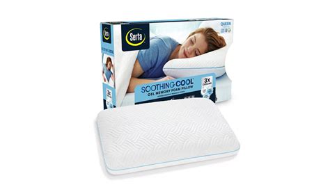 Cooling magic gel bed pillow by serta